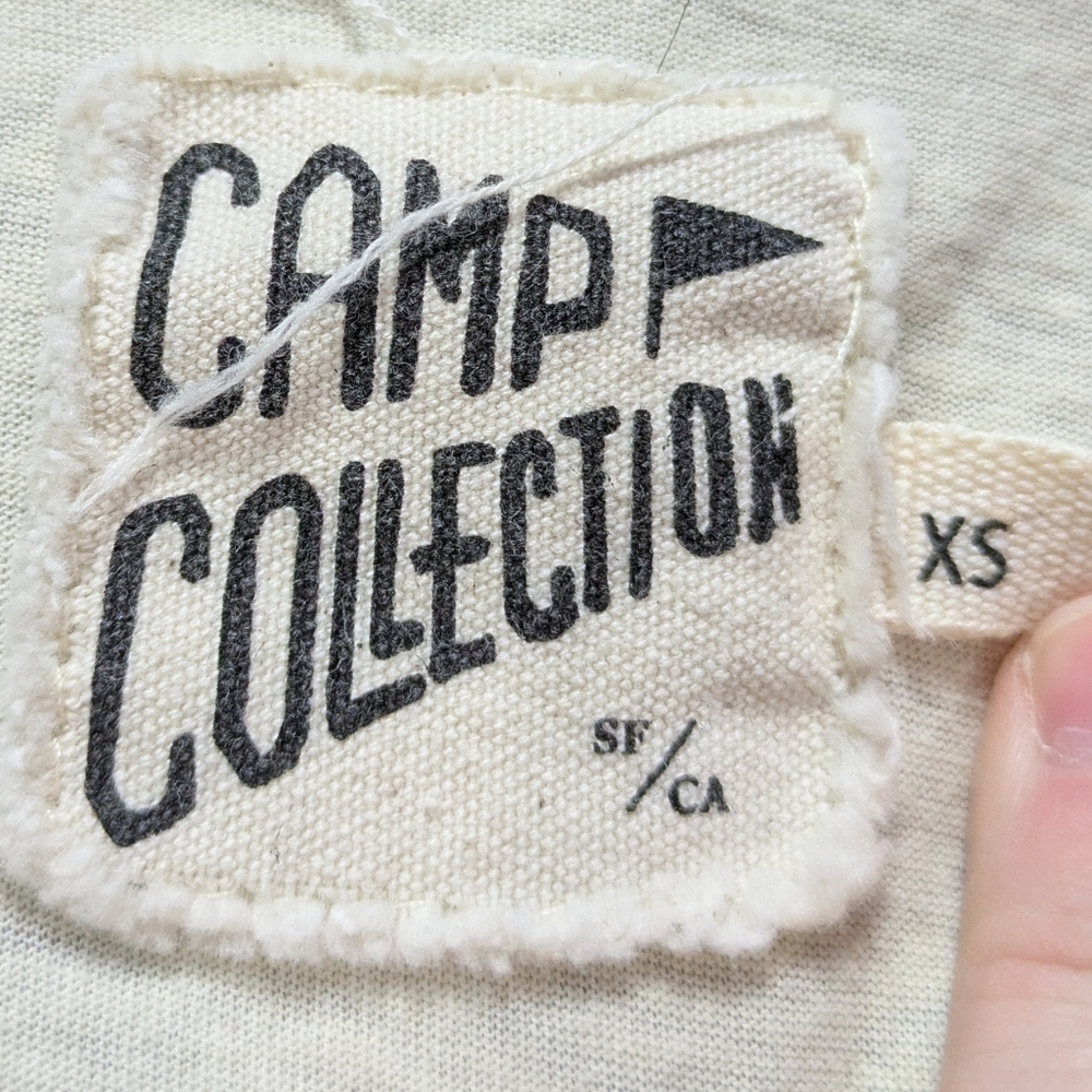 Camp Collection Will Tee Cream Grey Short Sleeve T-shirt XS - Picture 5 of 7
